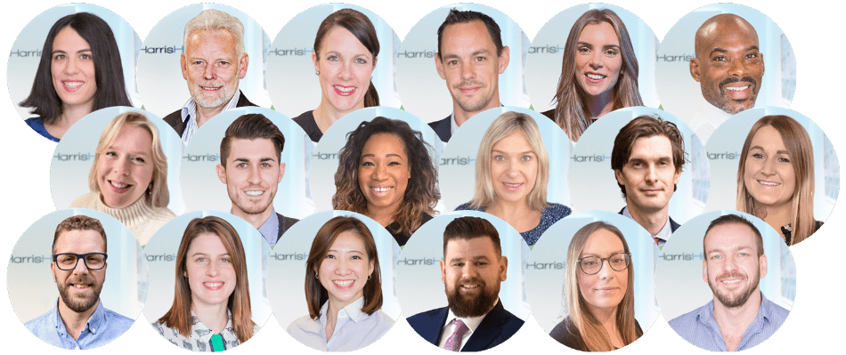Staff at Harris Hill, specialists in charity recruitment